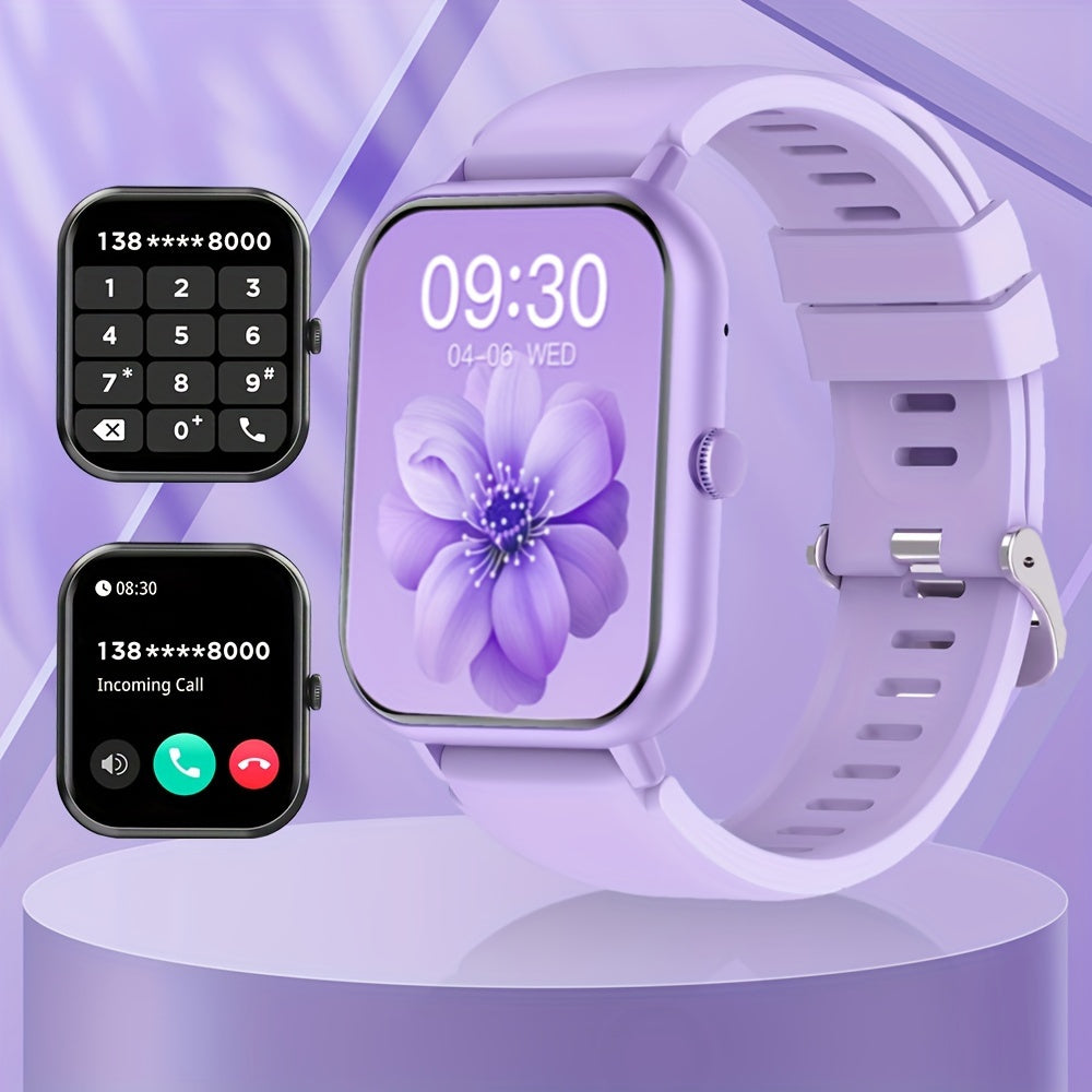 Smartwatch with Touch Screen, Call & Text Functions, and 100+ Sports Modes