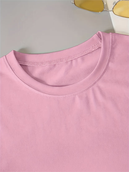 Lässiges T-Shirt-Kleid für Damen mit „MILANO“-Print